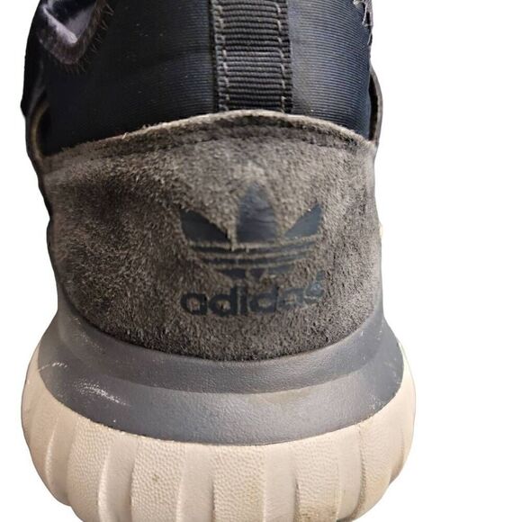 Adidas Blue & Gray Tubular Radial Sneakers - Picture 8 of 14